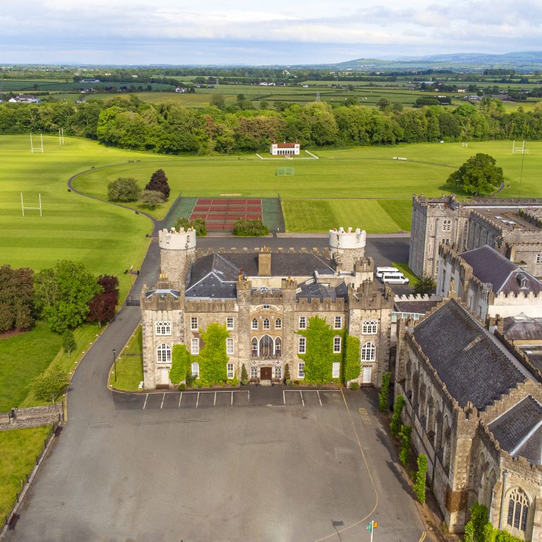 Birds eye view of Clongowes Wood School