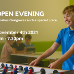 Virtual Open Evening Poster